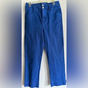 BRAND NEW! Wide leg Ann Taylor blue jeans